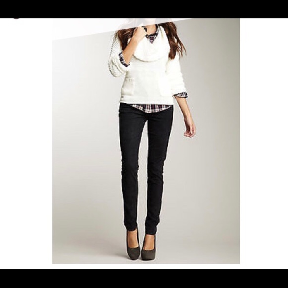 Earnest Sewn Decca black cords straight leg 30